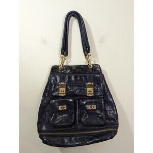 Alexis Hudson Aspen Leather Shoulder Bag Tote Purse